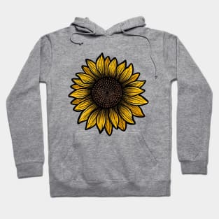 Golden Sunflower Hoodie